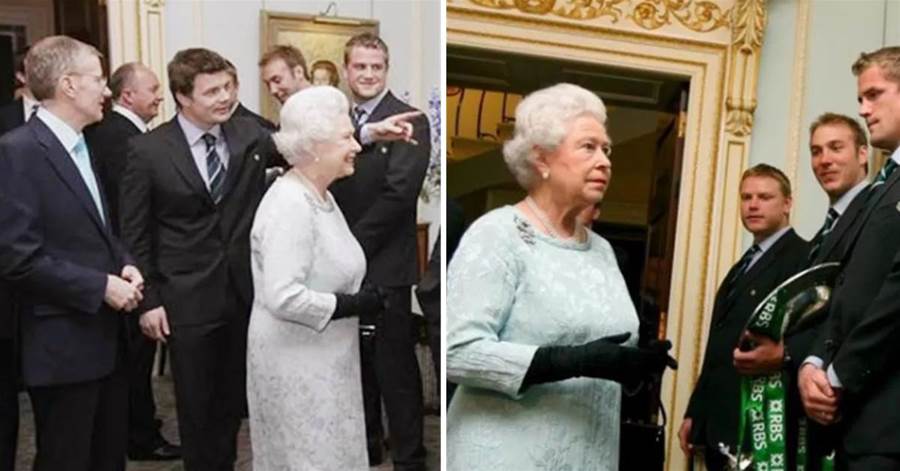 史上第一人！接受女王召見，竟「雙手插褲兜」，女王笑容瞬間消失！網友：沒禮貌