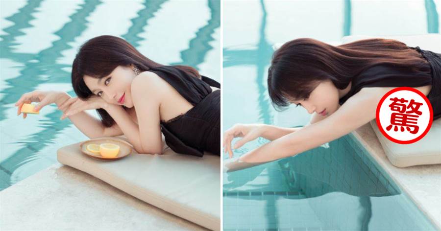 秦嵐「戲水照」公開！躺衝浪板上「大秀身材」，網友：這是我能免費看的嗎？