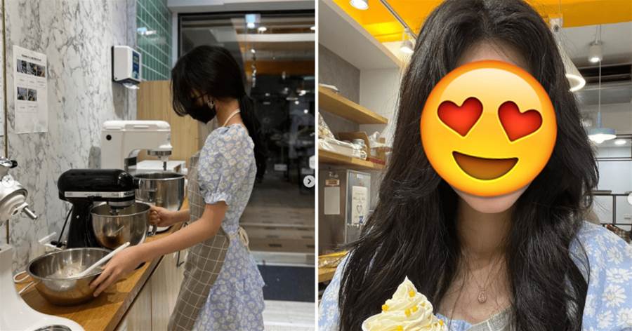 小S14歲女兒化身「小廚娘」！化妝燙髪打扮成熟，越來越有明星范❤