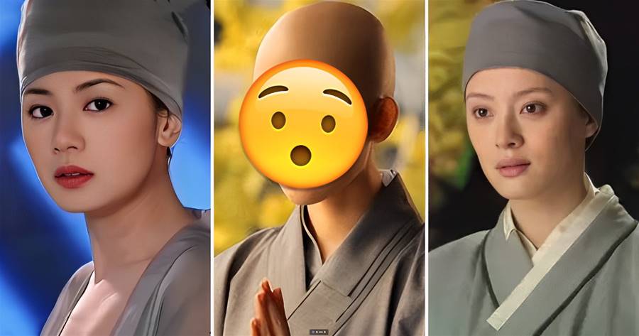 低領衣、披薄紗、大濃妝，影視劇中的5位「尼姑」們顛覆了人們的認知！